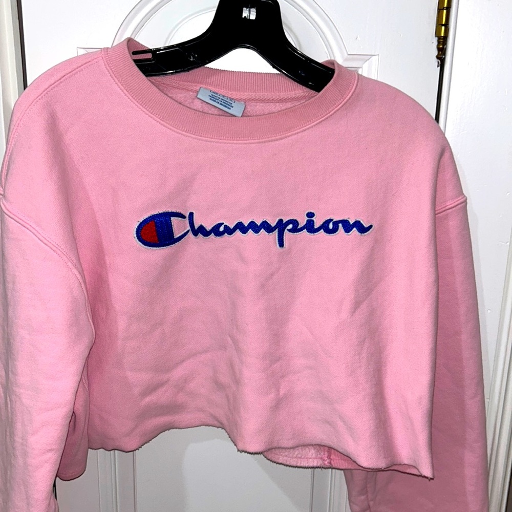 Champion cropped sweatshirt size M women’s